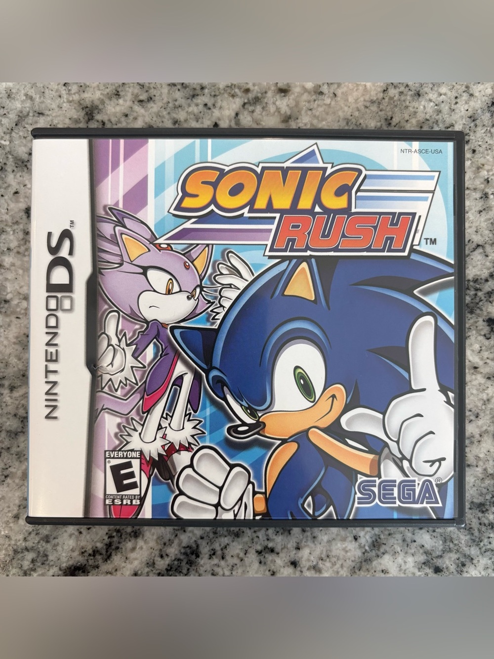 Sonic Rush (Nintendo DS, 2005) Complete In Box & Tested - Authentic